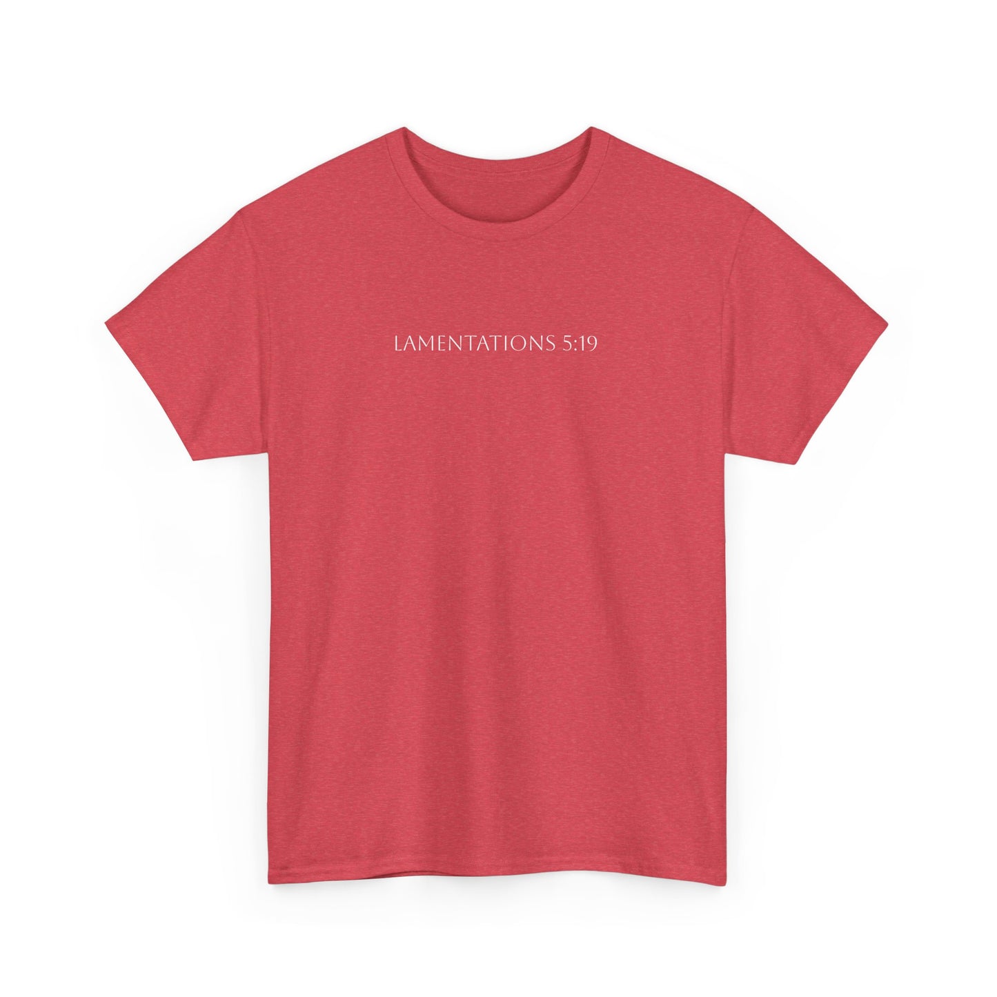 Lamentations 5:19 T-shirt - Verse only