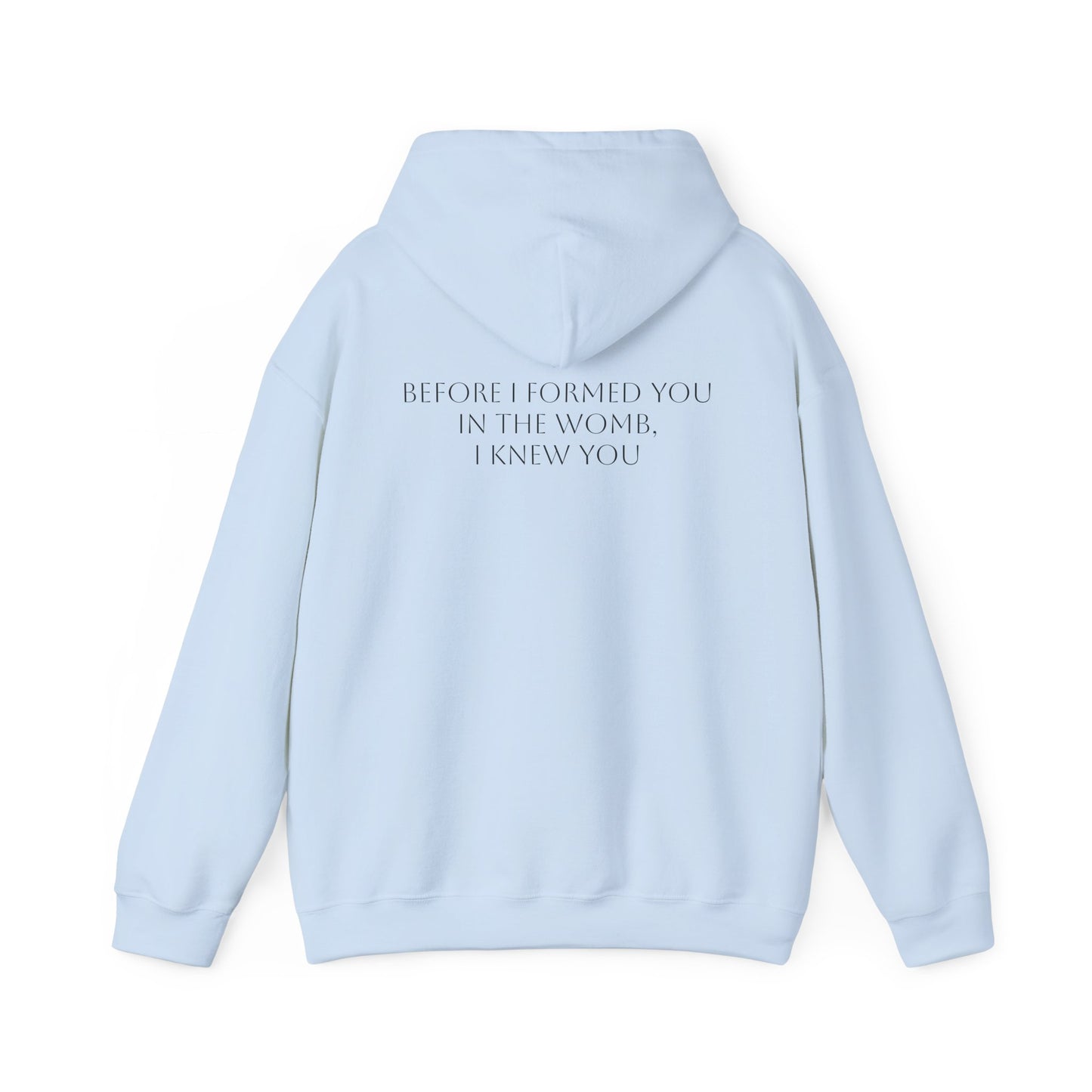 Jeremiah 1:5 Hoodie