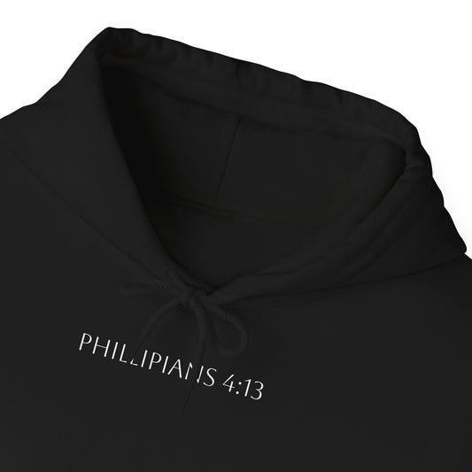 Phillipians 4:13 Hoodie - Verse only