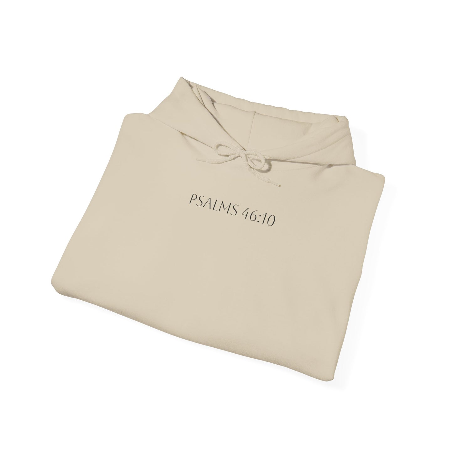 Psalms 46:10 Hoodie - Verse only