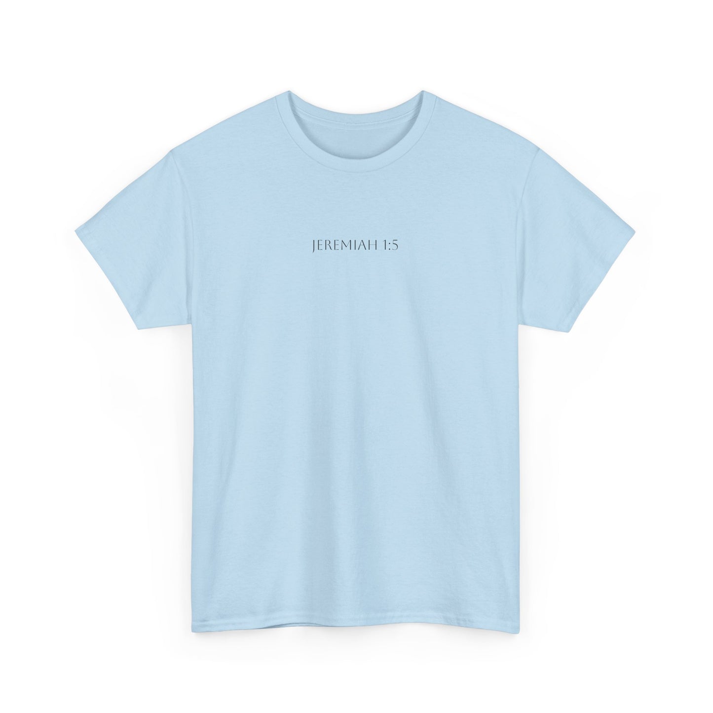 Jeremiah 1:5 T-shirt - Verse only