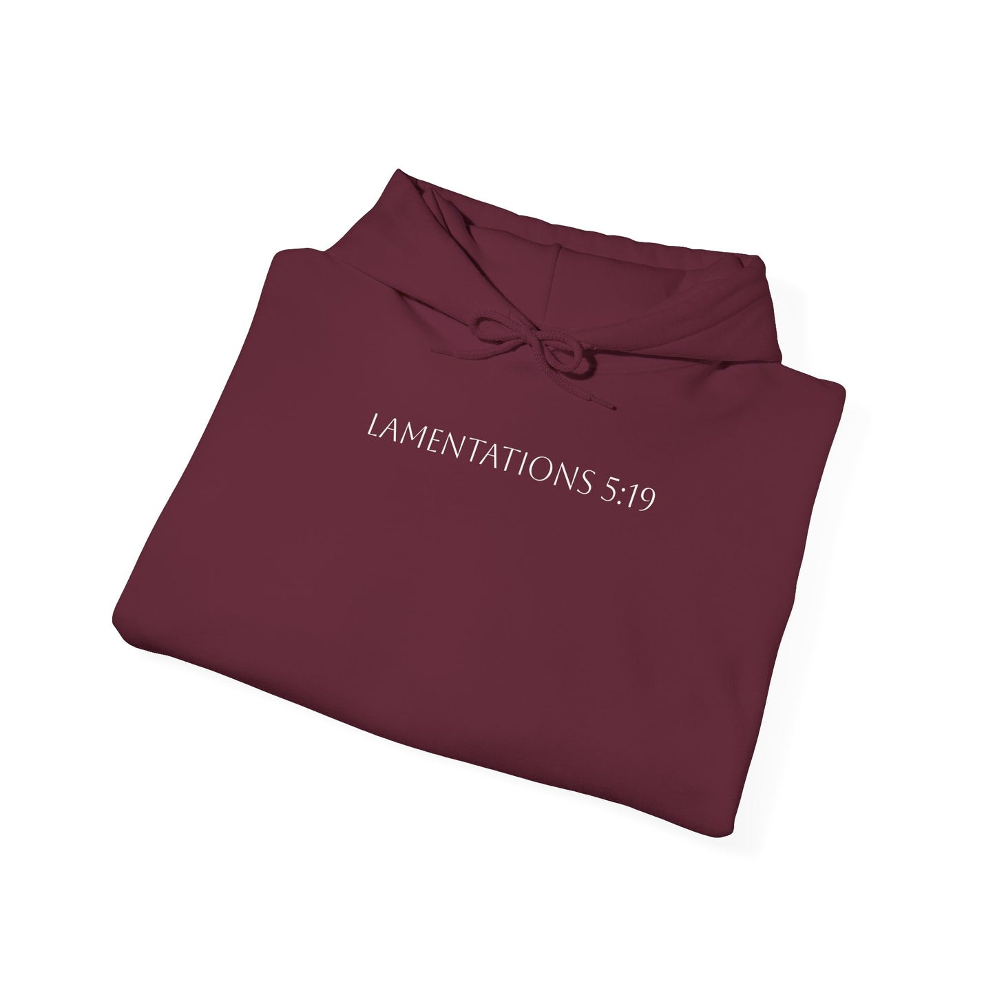 Lamentations 5:19 Hoodie