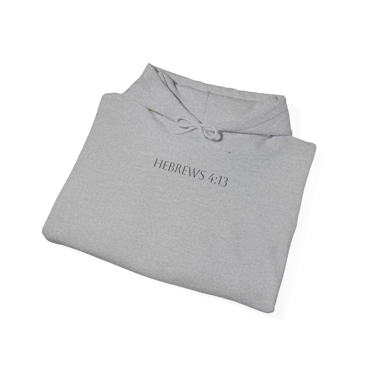 Hebrews 4:13 Hoodie - Verse only