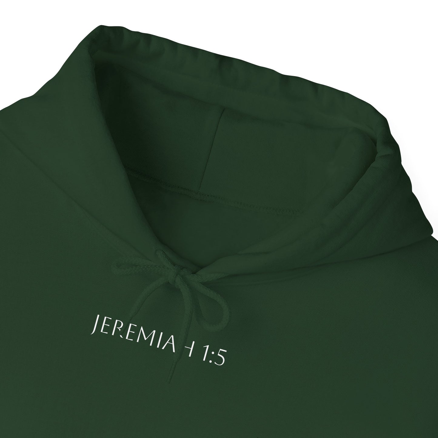 Jeremiah 1:5 Hoodie - Verse only