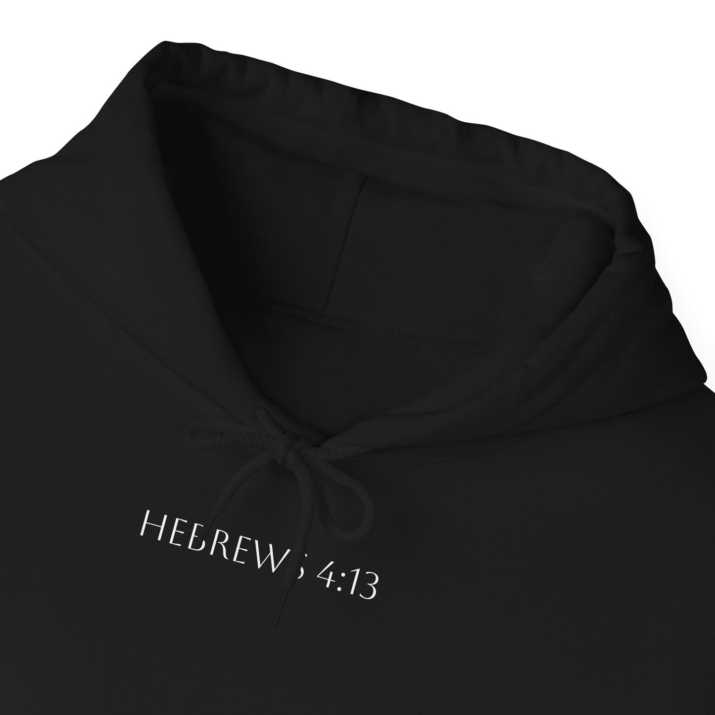 Hebrews 4:13 Hoodie - Verse only