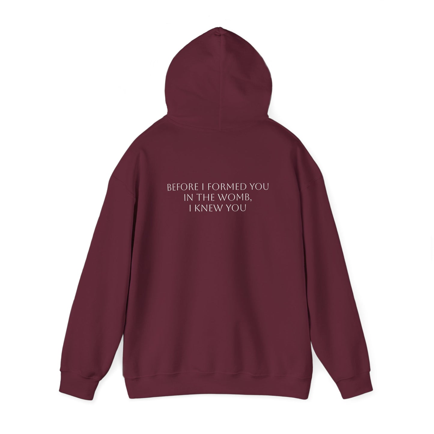 Jeremiah 1:5 Hoodie